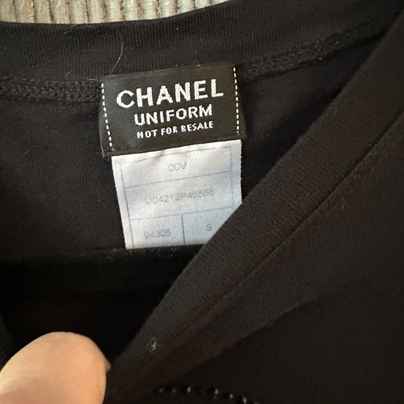 Chanel Uniforms Logo Top Size S - Picture 2 of 7